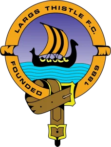 Largs Thistle badge
